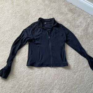 Lululemon black athleisure jacket